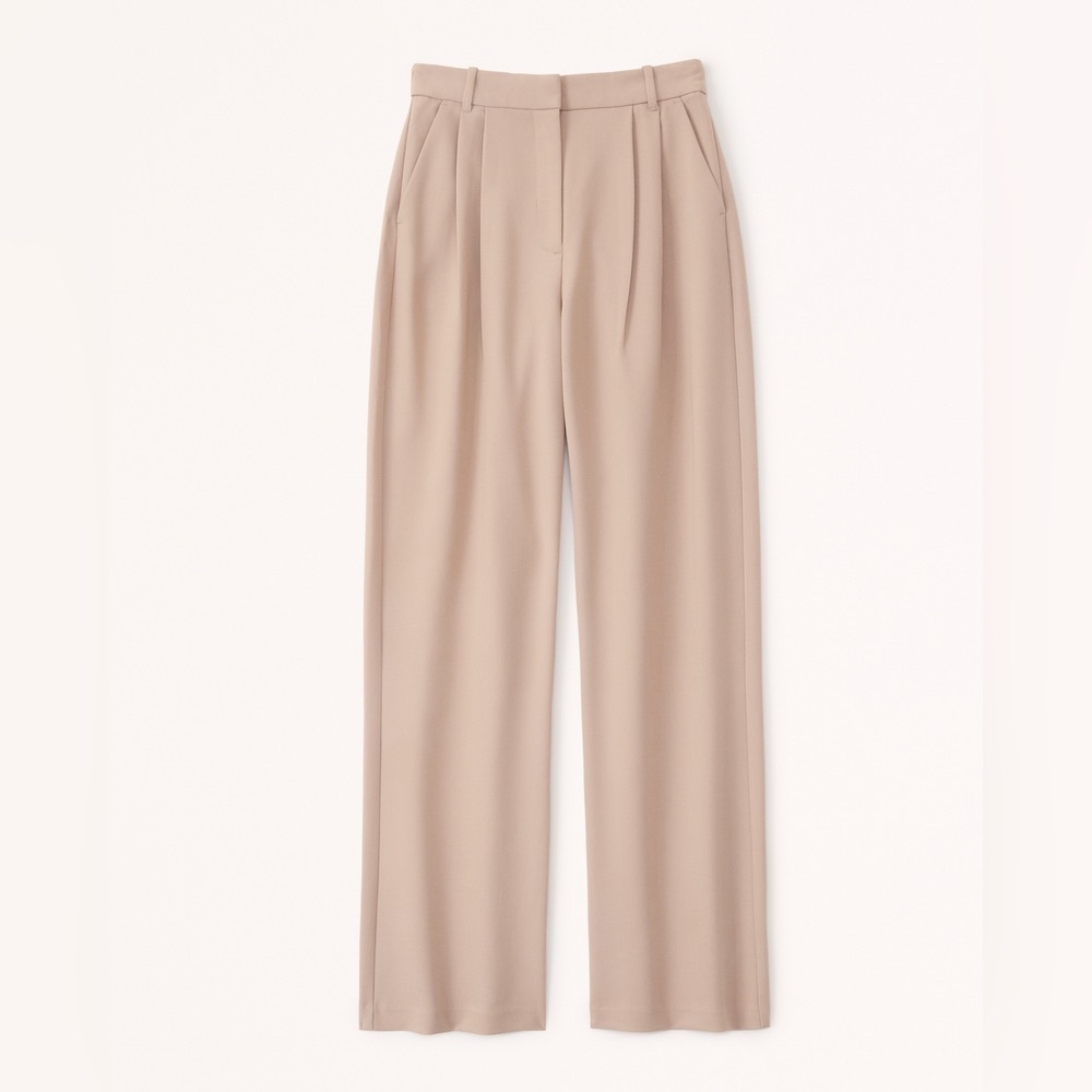 Abercrombie & Fitch Tan Women's Trousers